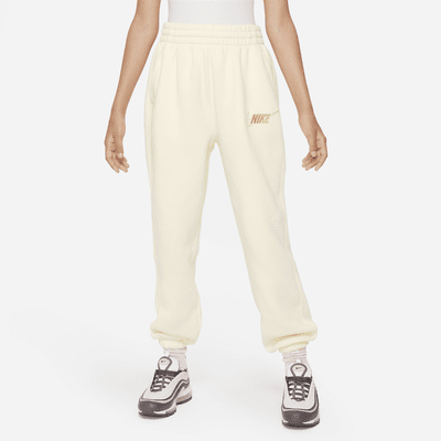 Pants holgados para niña talla grande Nike Sportswear Club Fleece