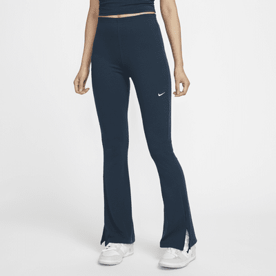 Nike Sportswear Chill Knit Women's Tight Mini-Rib Flared Leggings