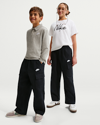Детские  Nike Sportswear Club Big Kids' Woven Cargo Pants