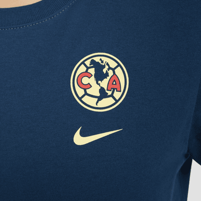 Playera de fútbol Nike para mujer Club América Supporter