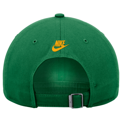 Gorra universitaria Nike ajustable con logotipo de Oregon