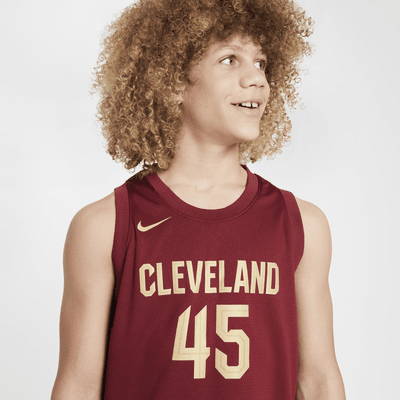 Cleveland Cavaliers 2023/24 Icon Edition Older Kids' (Boys') Nike Dri-FIT NBA Swingman Jersey