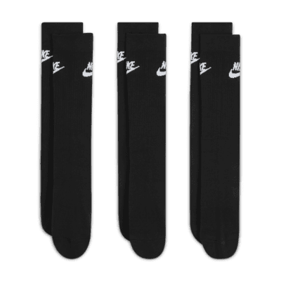 Chaussettes mi-mollet Nike Sportswear Everyday Essential (3 paires)