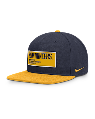 Мужские  West Virginia On-Field Pro Nike Dri-FIT College Adjustable Hat