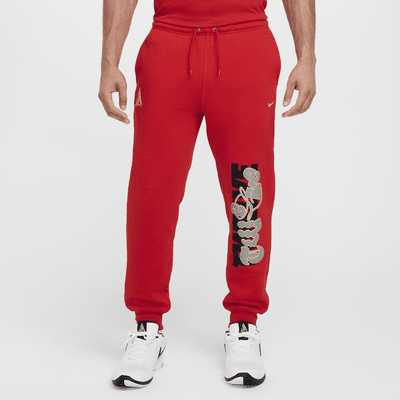 Joggers de básquetbol de tejido Fleece para hombre Ja