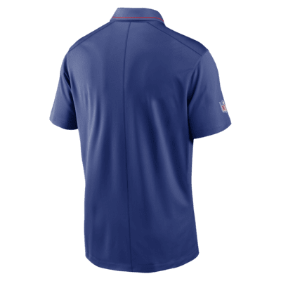 Nike Dri-Fit NY GIANTS Official Team Equip. NFL Dark Gray Polo Shirt Medium