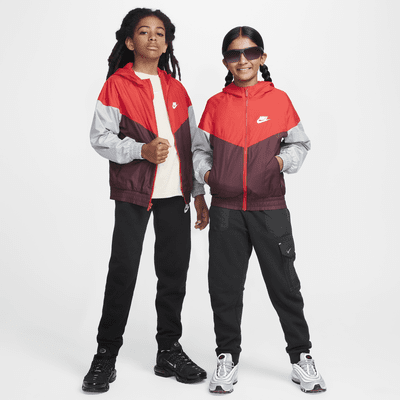 Nike Sportswear Windrunner Big Kids' Hooded Repel Jacket