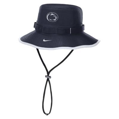 Gorro tipo pescador universitario Nike Dri-FIT para hombre Penn State Nittany Lions On-Field Apex Boonie