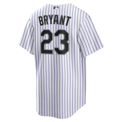 Men's Colorado Rockies #23 Kris Bryant White Stitched MLB Cool Base Nike  Jersey on sale,for Cheap,wholesale from China