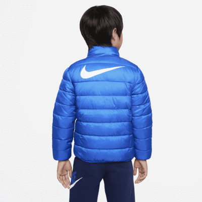 Chamarra acolchada para niños de preescolar Nike Solid