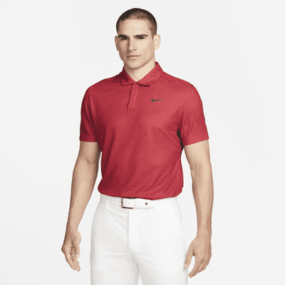 red golf shirt nike