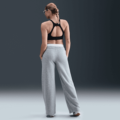 Nike Sportswear Club Fleece Women's Mid-Rise Wide-Leg Sweatpants