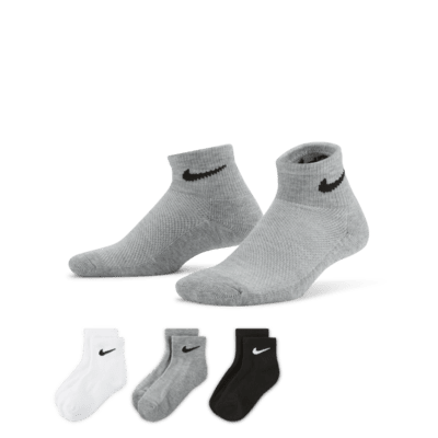 Nike Mesh and Cushioned Little Kids' Ankle Socks (6 Pairs)