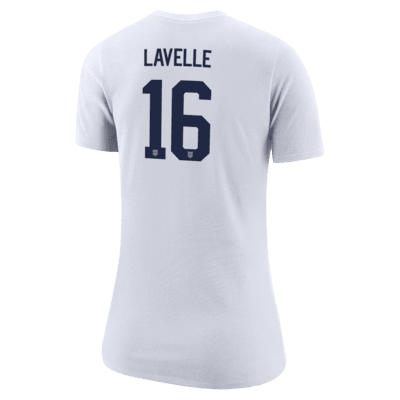 Playera de fútbol Nike para mujer Rose Lavelle USWNT