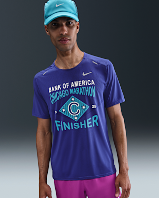 Мужские шорты Nike Rise 365 Dri-FIT Short-Sleeve Top для бега