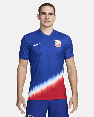 Мужские джерси USMNT 2024 Match Away Nike Dri-FIT ADV Soccer Authentic Jersey