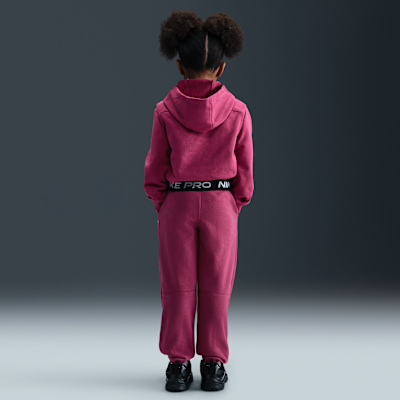 Nike Dri-FIT Essentials Sudadera con capucha y cremallera completa Pro - Niño/a pequeño/a