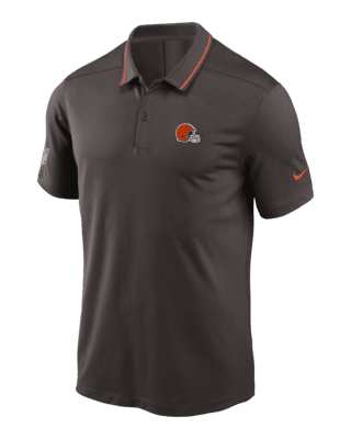 Cleveland Browns White Dri-Fit Polo by Nike