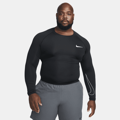 Playera de manga larga con corte ajustado para hombre Nike Pro Dri-FIT