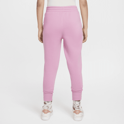 Nike Sportswear Club Fleece Older Kids' (Girls') High-Waisted Fitted Trousers