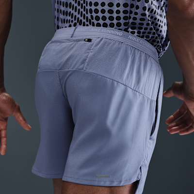 Nike Stride Pantalón corto de running Dri-FIT de 13 cm con malla interior - Hombre