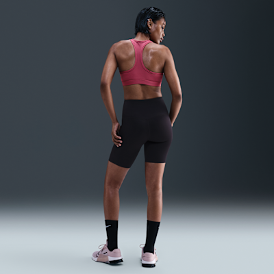 Bra deportivo con almohadillas para mujer Nike Swoosh Medium Support