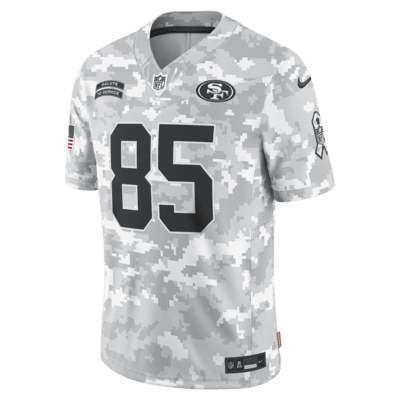 George Kittle San Francisco 49ers Salute to Service Men's Nike Dri-FIT NFL Limited Jersey