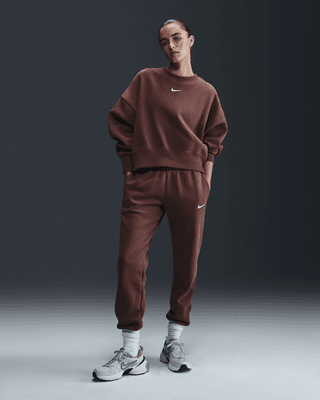 Женские  Nike Sportswear Phoenix Fleece Mid-Rise Sweatpants