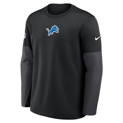 Detroit Lions Scripted To Win Sideline Coach Men's Nike Therma-FIT NFL Long-Sleeve T-Shirt