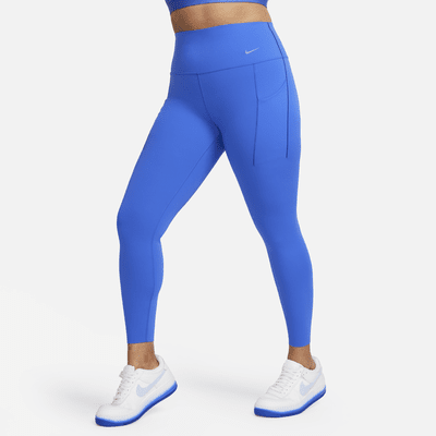 Leggings de 7/8 de tiro alto y sujeción media con bolsillos para mujer Nike Universa