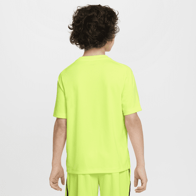 Playera de entrenamiento con gráfico Dri-FIT para niño talla grande Nike Multi