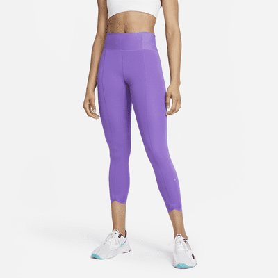 Purple Running Capris