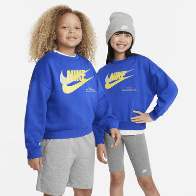 Nike Sportswear Icon Fleece Big Kids' Oversized Sweatshirt