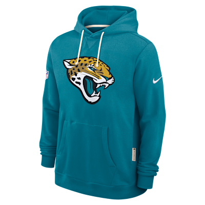 Jacksonville Jaguars Initial Home Sideline Men's Nike Dri-FIT NFL Pullover Hoodie