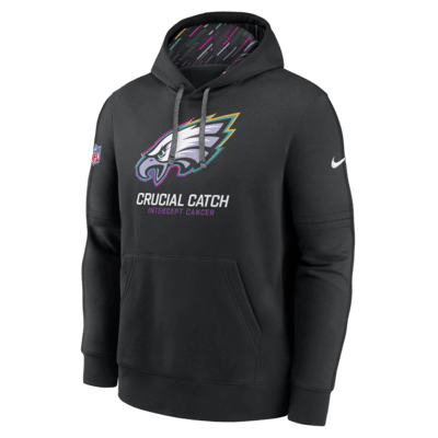 Philadelphia Eagles Crucial Catch Club Men's Nike NFL Pullover Hoodie