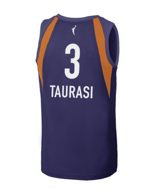 3 DIANA TAURASI Phoenix Mercury WNBA Guard Red Throwback Jersey