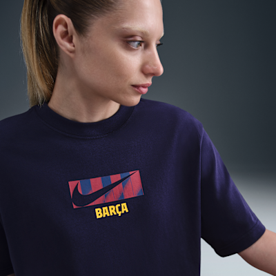 T-shirt Nike Football FC Barcelona Supporter – Donna