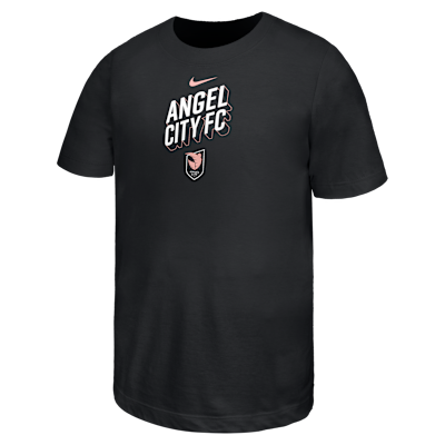 Angel City FC Big Kids' Nike Cotton T-Shirt from Nike - $28