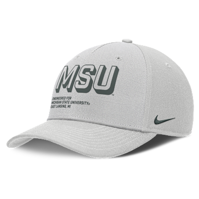 Michigan State On-Field Primetime Rise Men's Nike College Adjustable Hat
