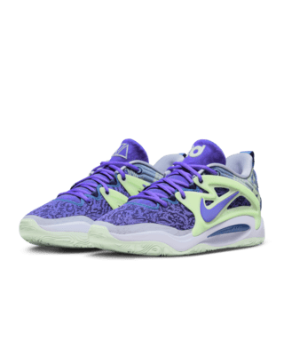 blue and purple nike basketball shoes