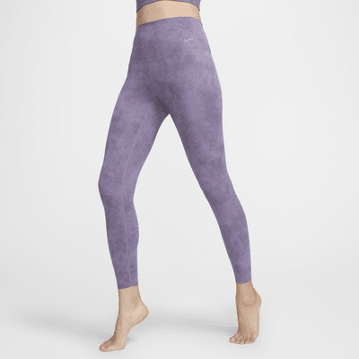 Nike Zenvy Tie-Dye Women's Gentle-Support High-Waisted 7/8 Leggings