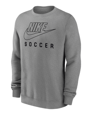 Мужской свитшот Nike Swoosh Club Fleece Soccer Pullover Crew-Neck