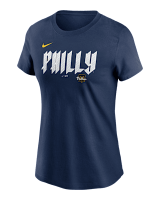 Женская футболка Trea Turner Philadelphia Phillies City Connect Fuse Nike MLB