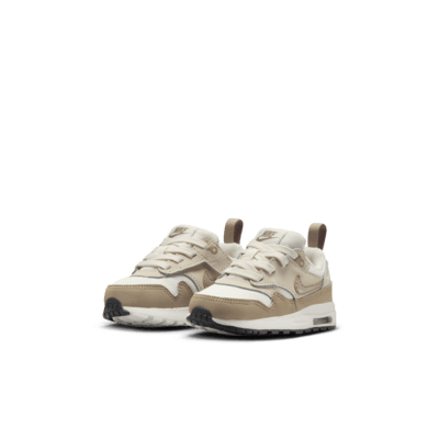 Air Max 1 EasyOn schoenen voor baby's/peuters