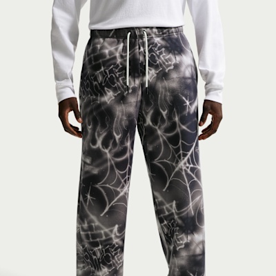 Pantalon de basket à ourlet ouvert brossé Nike Standard Issue pour homme