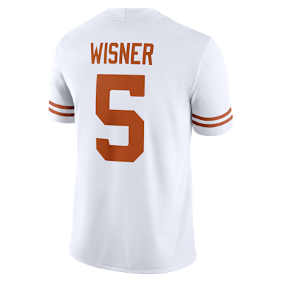 Quintrevion Winser Texas Men’s Nike Dri-FIT College Game Jersey