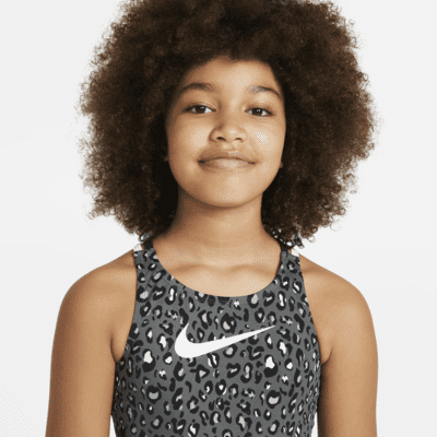 Nike Big Kids' (Girls') Spiderback Midkini Set