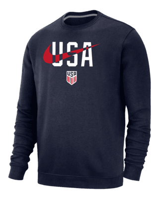 Usa Club Fleece Men's Crew-neck Sweatshirt. Nike.com