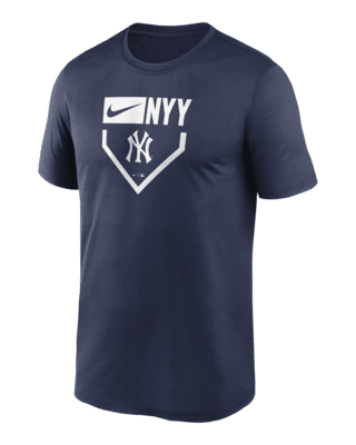 Playera de la MLB Nike Dri-FIT para hombre New York Yankees Home Plate ...