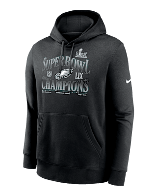 Мужское худи Philadelphia Eagles Super Bowl LIX Champions '90s Inspired Nike NFL Pullover Hoodie